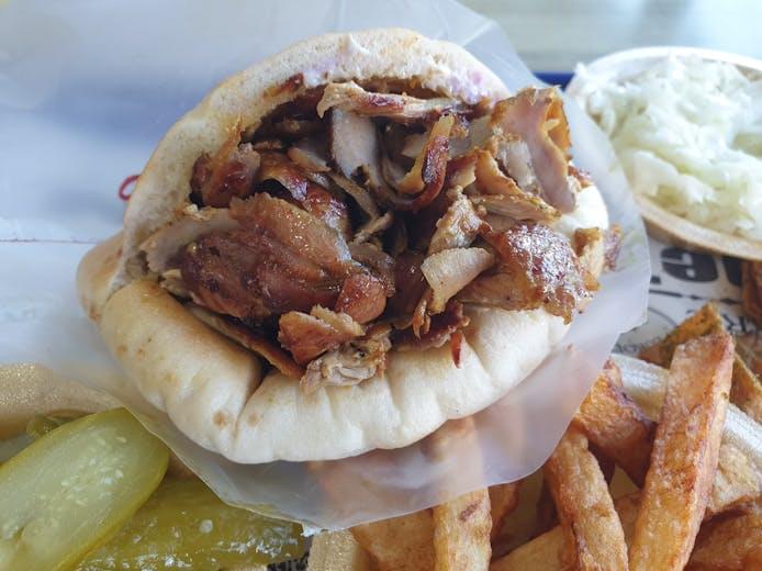 * Lemon Chicken W/Pita Bread