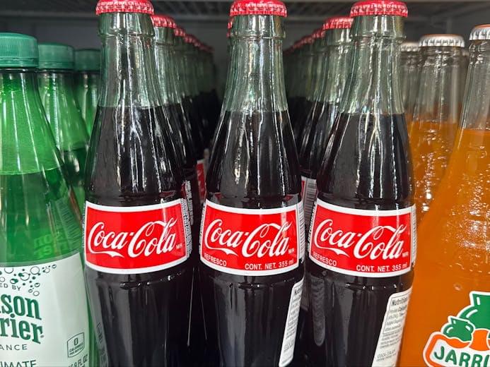 * Coca Cola Bottle Glass