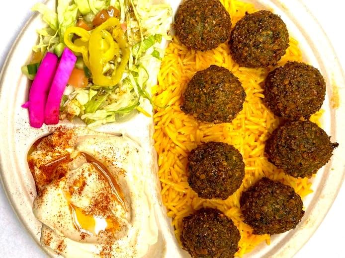 * Falafel Plate